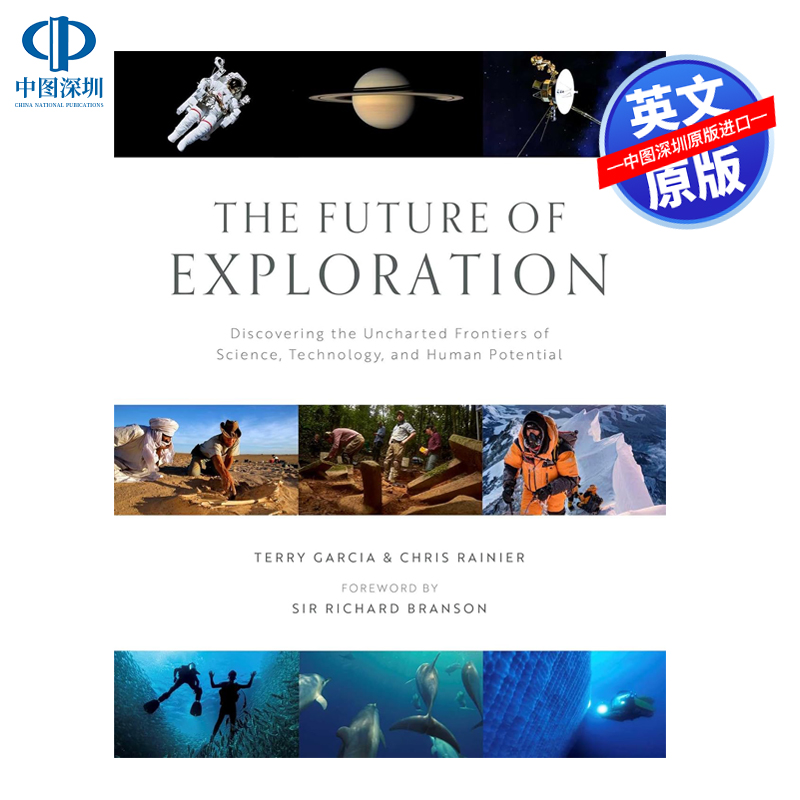 【预售英文原版】探索的未来 Future of Exploration 发现科学 技术和人类潜能的未知领域  摄影精装 进口英文正版书籍