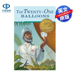 英文原版 二十一个气球 纽伯瑞金奖 The Twenty-One Balloons 儿童文学故事书 科幻小说 William Pene