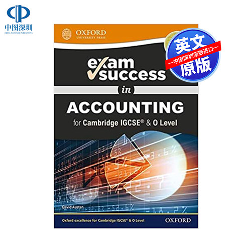 英文原版 剑桥IGCSE&O水平会计学考试成功指南教辅 Exam Success in Accounting for Cambridge IGCSE & O Level 高中学生教材