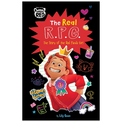 英文原版青春变形记小熊猫女孩迪士尼皮克斯动画电影周边故事书Disney Pixar Turning Red The Story of the Red Panda Girl