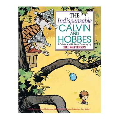 英文原版 不可或缺的卡尔文和霍布斯 The Indispensable Calvin and Hobbes 跳跳虎 卡通漫画 经典 童年回忆 正版书 精装