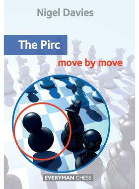 【预售 按需印刷】英文原版 Pirc：一步步 The Pirc: Move by Move 进口原版正版书籍