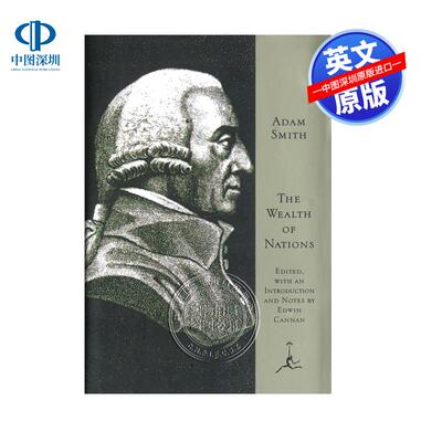 英文原版 亚当·斯密 国富论 精装权威全译本 The Wealth of Nations 现代经济学 西方经济学 商学入门指南