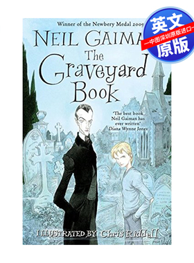 英文原版 《坟场之书》文学小说 The Graveyard Book  雨果奖长篇小说奖 幻想文学《美国众神》作者 尼尔盖曼 Neil Gaiman