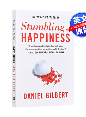 英文原版 撞上幸福 哈佛幸福课  Stumbling on Happiness Daniel Gilbert 进口英文版正版书籍