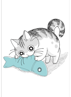 晚上和猫在一起7漫画