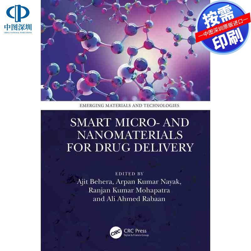 预售【按需印刷】英文原版 智能微纳米材料用于药物递送 Smart Micro- and Nanomaterials for Drug Delivery 原装进口正版书籍
