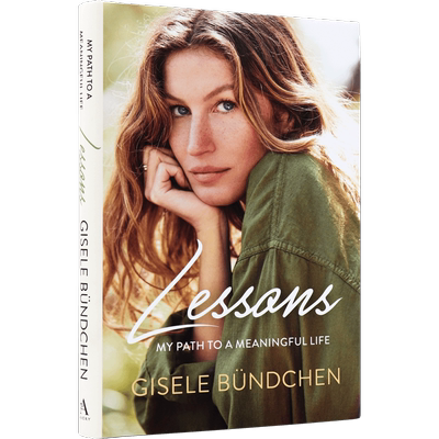 吉赛尔邦辰自传回忆录 受教 教训：我的成长之路 英文原版 Lessons: My Path to a Meaningful Life精装Gisele Bündchen励志