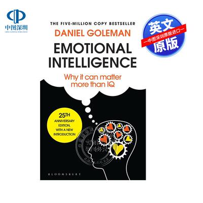 英文原版 情绪智力 如何培养和加强情商指南 25周年纪念版 Emotional Intelligence: 25th Anniversary Edition 自我提升读物