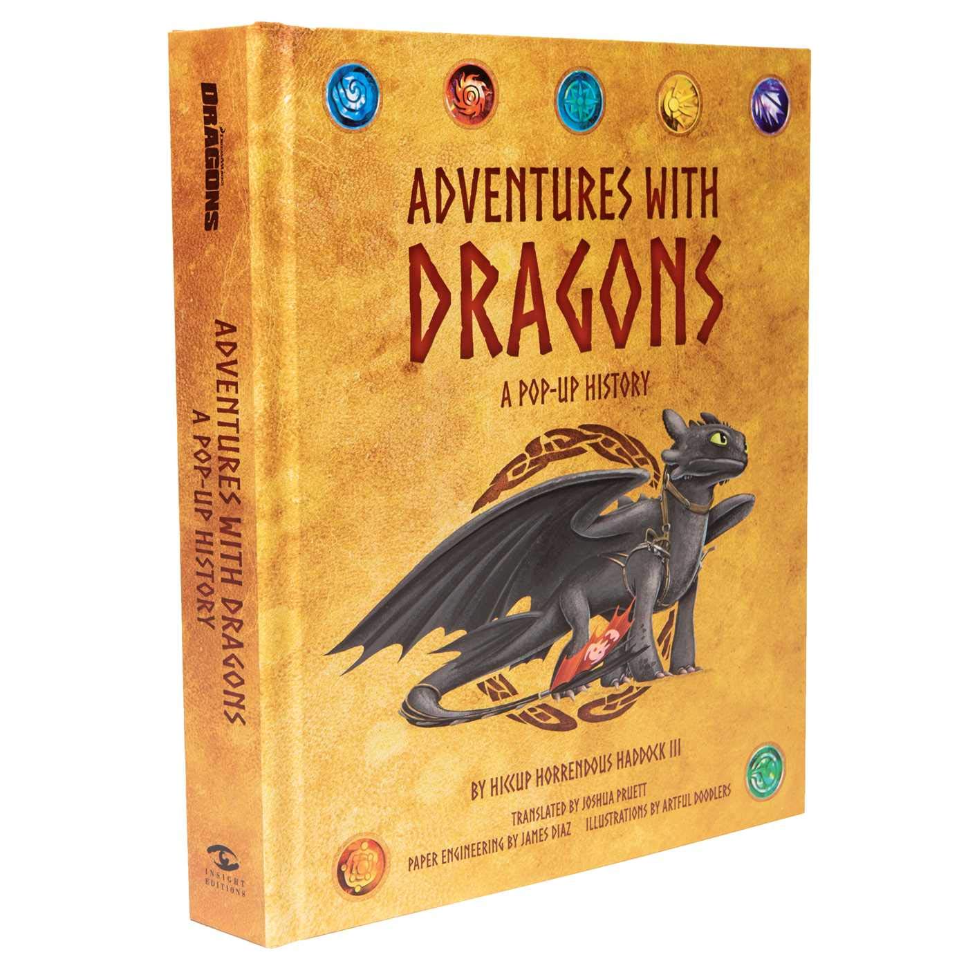 现货驯龙高手3D立体书 英文原版 Adventures with Dragons A Pop-Up History 梦工厂 DreamWorks Dragons 周边 进口书籍正版 书籍/杂志/报纸 生活类原版书 原图主图