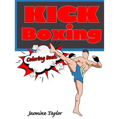 【预售 按需印刷】英文原版 泰拳涂色书 Kickboxing Coloring Book 进口原版正版书籍