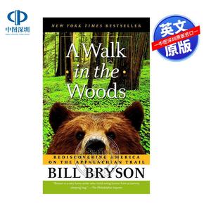 英文原版 偏跟山过不去 林中漫步 A Walk in the Woods 比尔·布莱森旅行游记 文学小说 Bill Bryson