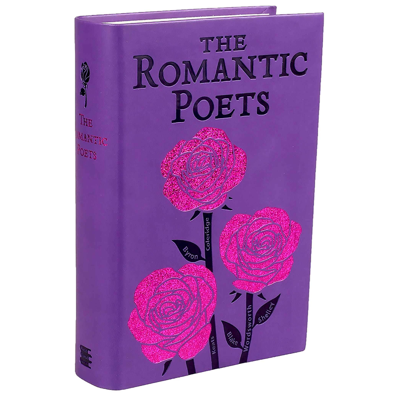 英文原版 字云经典系列 The Romantic Poets 浪漫诗歌集 软精装皮质封面 词云经典 Word Cloud Classics