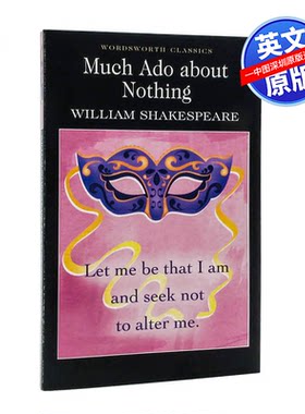 英文原版 Much Ado About Nothing 无事生非 威廉莎士比亚 文学 小说