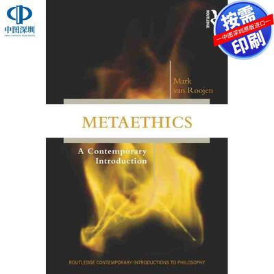 预售【按需印刷】英文原版 元伦理学 Metaethics 原装进口正版书籍