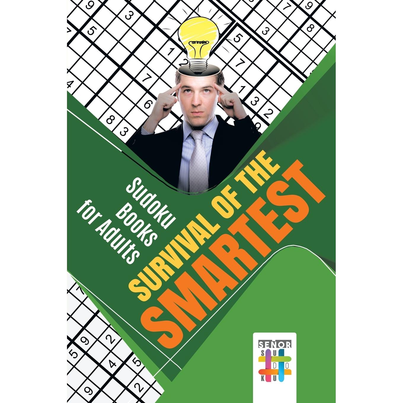 【预售 按需印刷】英文原版Survival of the Smartest | Sudoku Books for Adults进口原版正版书籍
