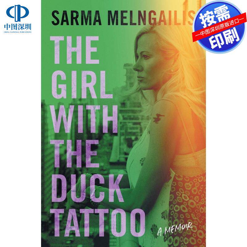 【预售 按需印刷】英文原版 鸭子纹身的女孩 The Girl with the Duck Tattoo 原版进口正版书籍