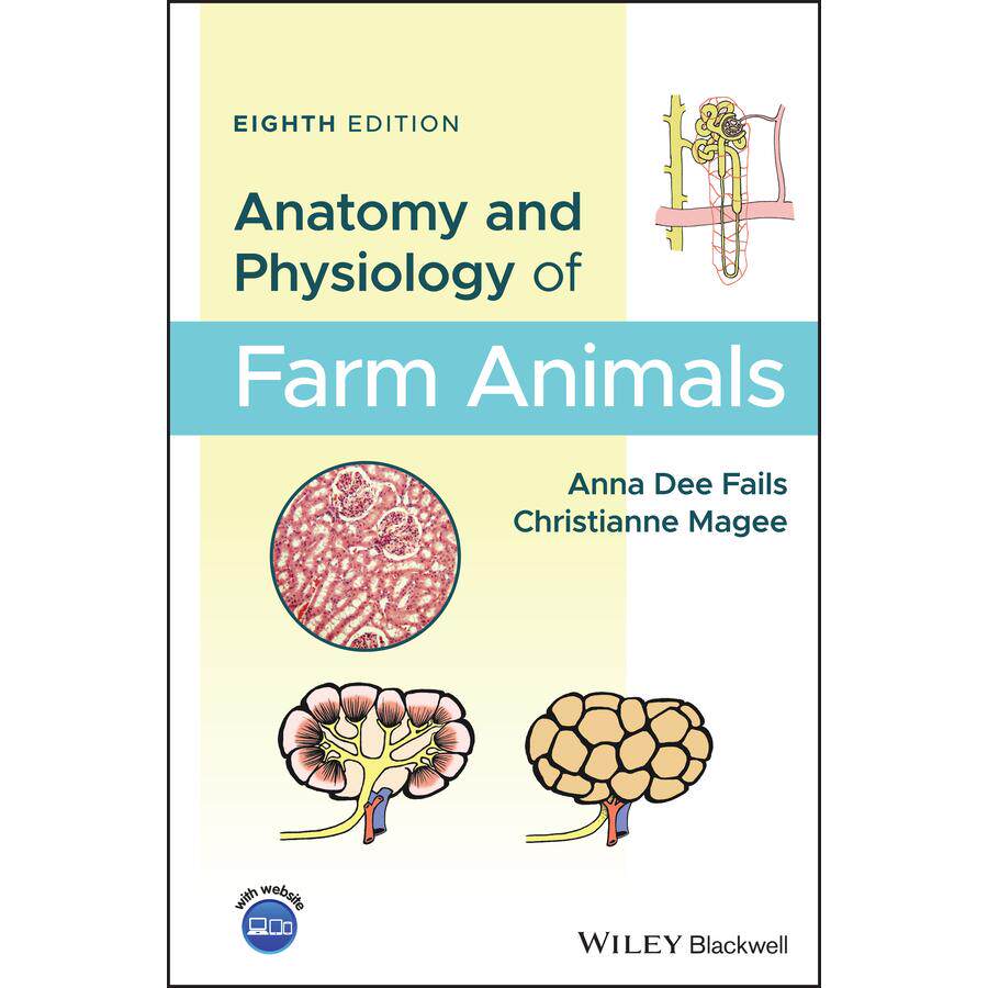 【预售 按需印刷】英文原版农场动物解剖与生理学第8版A&P of Farm Animals 8e原装进口正版书籍