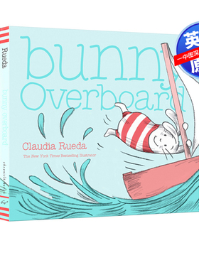 英文原版 周游的兔子 Bunny Overboard 精装儿童启蒙绘本 进口英文版书籍