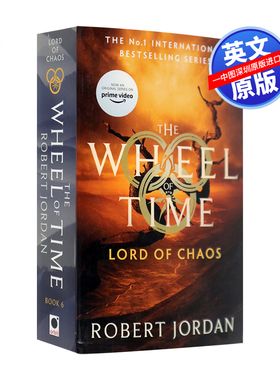 英文原版 混沌之王：时光之轮第6册 Lord Of Chaos : Book 6 of the Wheel of Time 科幻小说 进口 英文版小说 正版书