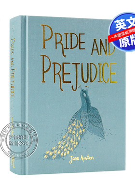 英文原版 Pride and Prejudice 傲慢与偏见 简·奥斯汀 精装 经典儿童文学小说 Wordsworth Collector s Editions青少年课外书