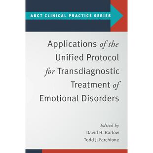 预售【按需印刷】英文原版 Applications of the Unified Protocol for Transdiagnostic Treatment of Emotional Disorders情绪障