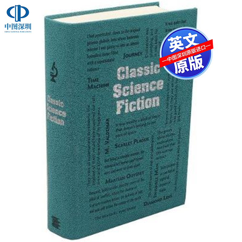英文原版 经典科幻小说 Word Cloud Classics Editors Of Canterbury Classics CLASSIC SCIENCE FICTION