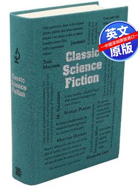 英文原版 经典科幻小说 Word Cloud Classics Editors Of Canterbury Classics CLASSIC SCIENCE FICTION