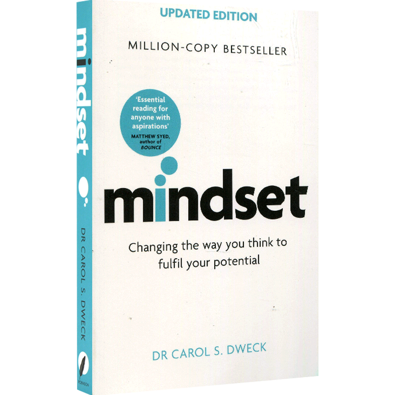 英文原版 Mindset 改变你的思维方式模式 发挥你的潜力 自我提升 Changing The Way You think To Fulfil Your Potential