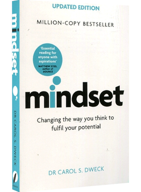 英文原版 Mindset 改变你的思维方式模式 发挥你的潜力 自我提升 Changing The Way You think To Fulfil Your Potential