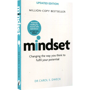 英文原版 Mindset 改变你的思维方式模式 发挥你的潜力 自我提升 Changing The Way You think To Fulfil Your Potential