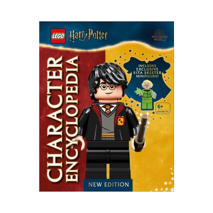 预售英文原版 DK 乐高哈利波特人物百科全书含迷你人偶人仔 精装 LEGO Harry Potter Character Encyclopedia 科普指南