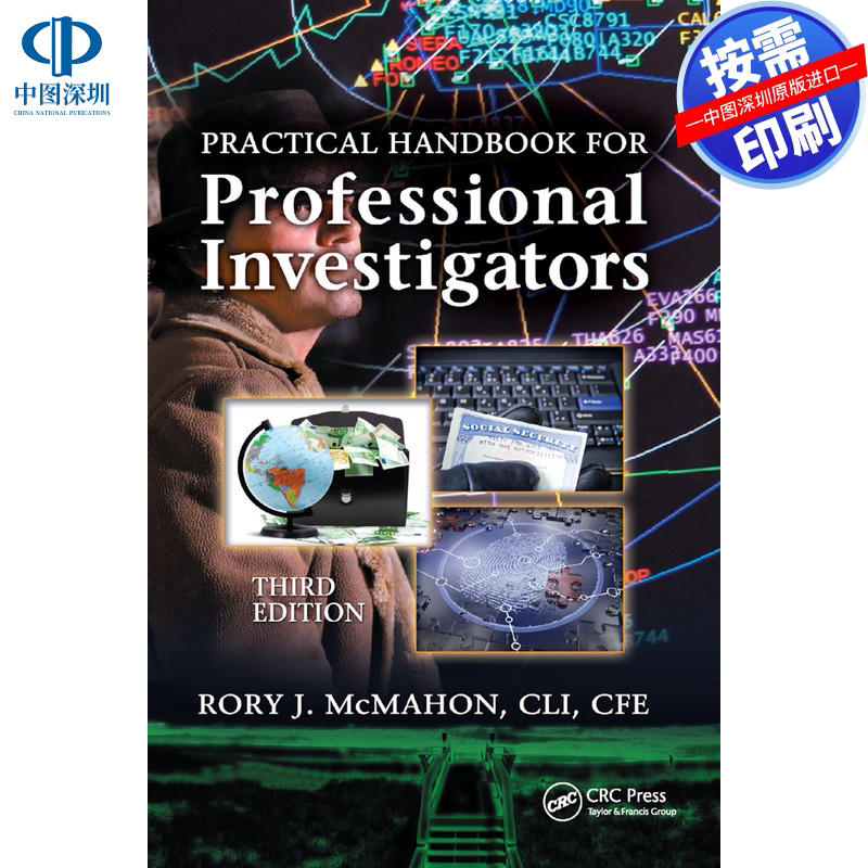 预售【按需印刷】英文原版 专业调查人员实用手册 Practical Handbook for Professional Investigators 原装进口正版书籍