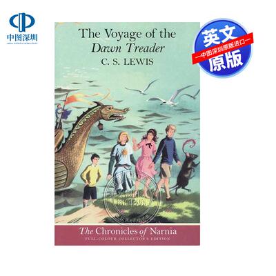 英文原版 黎明踏浪号 纳尼亚传奇5 儿童文学读物 The Voyage of the Dawn Treader 8 刘易斯 The Chronicles of Narnia