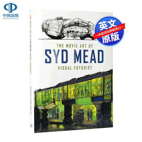 预售英文原版 赛德·米德的电影艺术：视觉未来主义者  The Movie Art of Syd Mead: Visual Futurist 精装 银翼杀手概念设计师