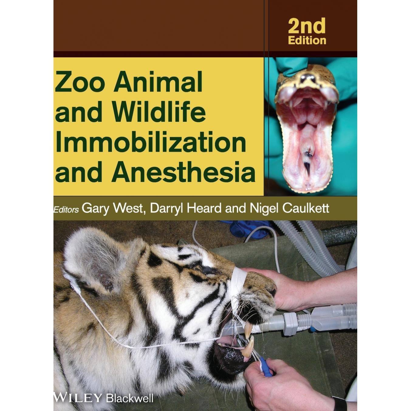 【预售 按需印刷】英文原版动物园动物野生动物麻醉与解剖Zoo Animal Wildlife Immob & An原装进口正版书籍