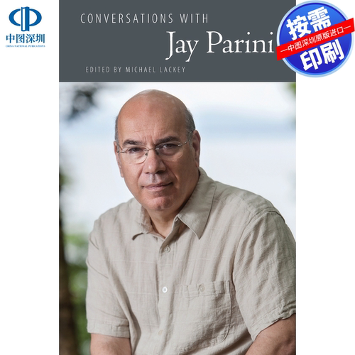 预售【按需印刷】英文原版 与杰伊·帕里尼的对话 Conversations with Jay Parini 原装进口正版书籍