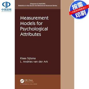 预售【按需印刷】英文原版 心理属性的测量模型 Measurement Models for Psychological Attributes 原装进口正版书籍