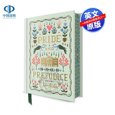 预售英文原版  傲慢与偏见 海雀花豪华版 Pride and Prejudice (Puffin in Bloom Deluxe Edition)