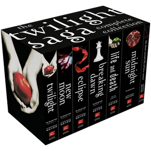 预售英文原版 The Twilight Saga Complete Collection 暮光之城全集 Stephenie Meyer 青少年读物浪漫爱情故事科幻小说书籍