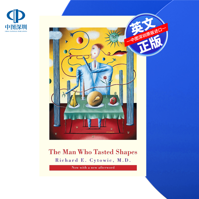 【预售 按需印刷】品尝形状的人 修订版  医学侦探冒险 The Man Who Tasted Shapes, revised edition 进口英文正版书籍
