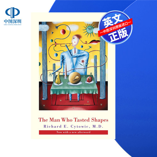 【预售 按需印刷】品尝形状的人 修订版  医学侦探冒险 The Man Who Tasted Shapes, revised edition 进口英文正版书籍