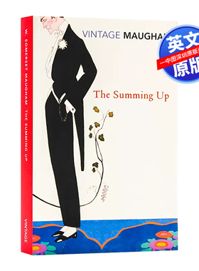 预售英文原版 The Summing Up 总结 毛姆自传 Vintage经典 进口英语原版书籍