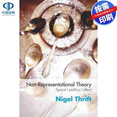 预售【按需印刷】英文原版 非表征理论 Non-Representational Theory 原装进口正版书籍