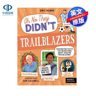 Didn 儿童课外书 关于50多位各行各业创新先驱者 Trailblazers 迷人事实 故事读物 预售英文原版 They 开拓者们