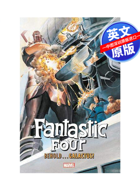 英文原版 Fantastic Four: Behold Galactus! 漫威 复仇者联盟 Stan Lee 斯坦李