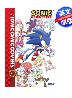 预售英文原版 刺猬索尼克：IDW 漫画封面 Sonic the Hedgehog: The IDW Comic Covers 进口英文正版书籍