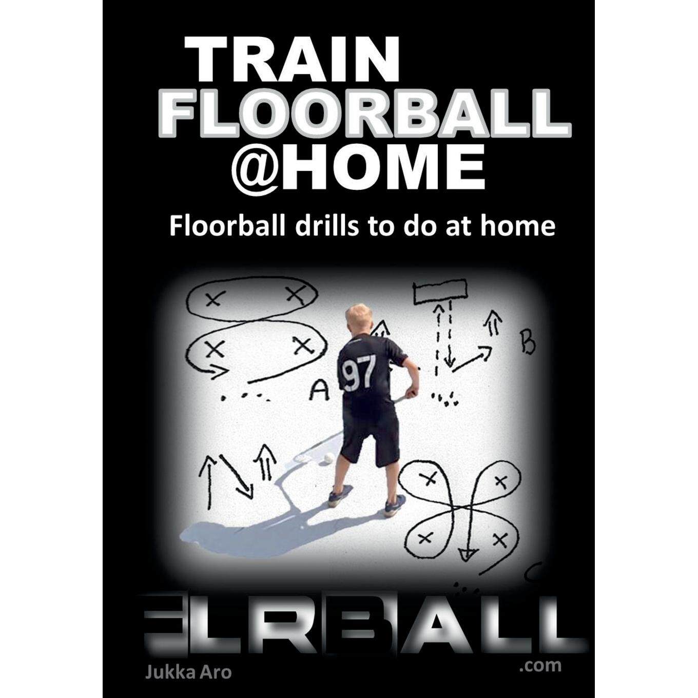 【预售 按需印刷】英文原版 在家训练地板球 Train Floorball at Home 进口原版正版书籍