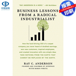 预售 按需印刷 英文原版 激进工业家的商业课 Business Lessons from a Radical Industrialist 进口书籍正版