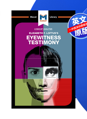【预售 按需印刷】丽莎白·洛夫图斯的证人证言分析 英文正版An Analysis of Elizabeth F. Loftus's Eyewitness Testimony 进口书
